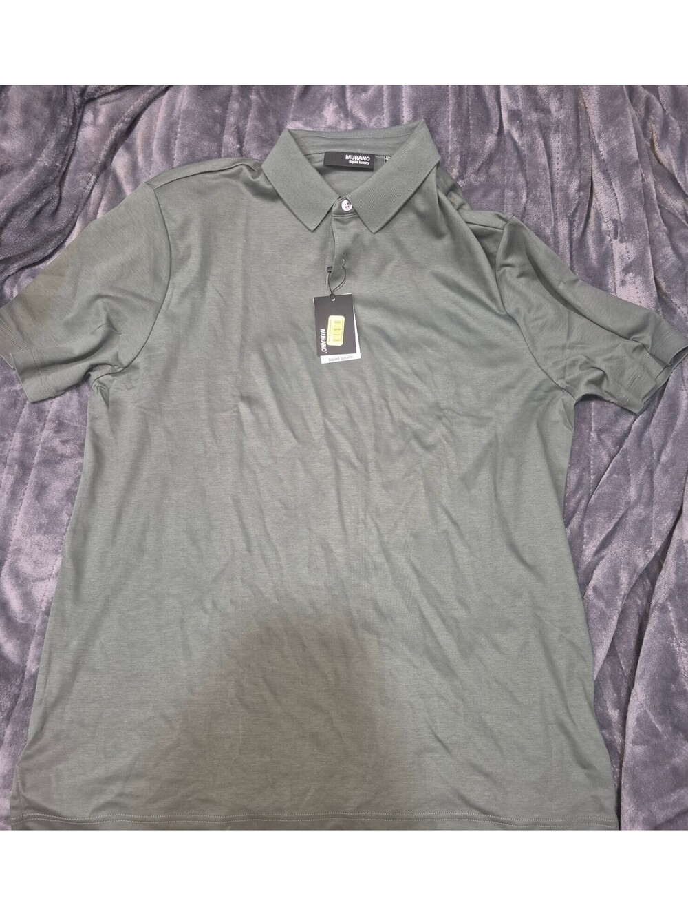 Murano mens liquid luxury polo medium